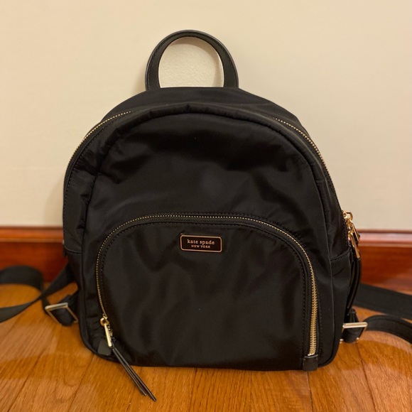 kate spade Bags Kate Spade Black Karissa Nylon Medium Backpack
